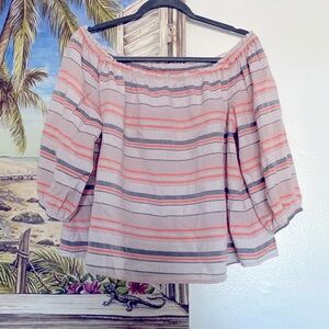 Off shoulder blouse Aerie size large